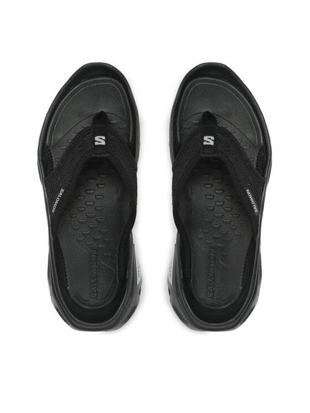 Salomon Japonki Reelax Break 6.0 W 471112 22 M0 Czarny. Czarne klapki damskie Salomon, bez wzorów, z materiału, bez obcasa. Za 329.99 zł.