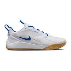 Buty halowe Nike Air Zoom Hyperace 3. Niebieskie obuwie sportowe damskie Nike, bez wzorów, z gumy, do siatkówki. Za 554.00 zł.