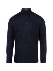 Finshley & Harding koszula biznesowa - Easy Care Mężczyźni Slim Fit Bawełna niebieski, 41. Niebieskie koszule męskie Finshley & Harding, m, bez wzorów, z bawełny, biznesowe, bez kołnierzyka, bez ramiączek. Za 119.95 zł.