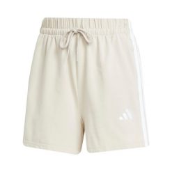 Szorty damskie adidas Essentials 3-Stripes. Brązowe szorty sportowe damskie Adidas, s, bez wzorów, z bawełny, klasyczne. Za 173.00 zł.