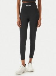 Calvin Klein Performance Legginsy LVGWS6L637 Czarny Slim Fit. Czarne legginsy damskie Calvin Klein Performance, l, bez wzorów, z syntetyku. Za 269.99 zł.