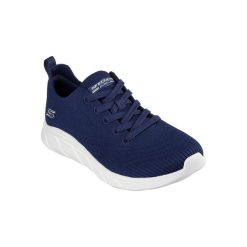 Buty damskie SKECHERS BOBS Sport B Flex Lo granatowe 117591-NVY lekkie 38. Niebieskie obuwie sportowe damskie Skechers, bez wzorów. Za 219.00 zł.