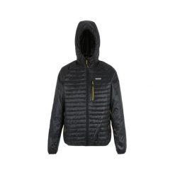 Kurtka puchowa Regatta Rowak. Czarne kurtki męskie Regatta, bez wzorów, z puchu, sportowe, bez kaptura. Za 149.99 zł.