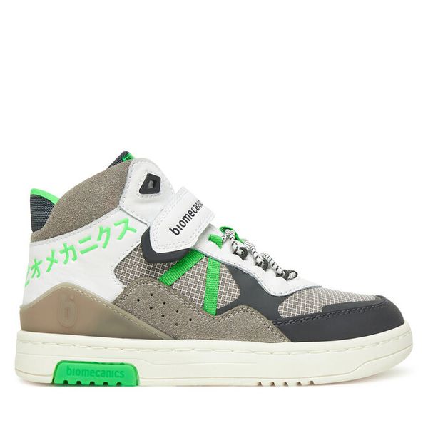 Sneakersy Biomecanics. Szare trampki i tenisówki chłopięce Biomecanics, bez wzorów, bez zapięcia. Za 289.99 zł.