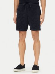 Emporio Armani Szorty sportowe EM000695 AF20449 FB058 Zielony Regular Fit. Zielone krótkie spodenki sportowe męskie Emporio Armani, m, bez wzorów, z bawełny. Za 539.99 zł.