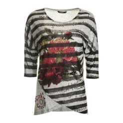 Desigual T-Shirt Damski Magdalena S Szary. T-shirty damskie marki Desigual. W wyprzedaży za 179.00 zł.