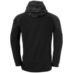 Tkana bluza z kapturem Uhlsport Goal 25 Evo. Czarne bluzy męskie Uhlsport, m, bez wzorów, z elastanu, z kapturem. Za 272.50 zł.