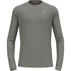 Koszulka techniczna z długim rękawem męska ODLO X-Alp PW 115 T-shirt. Szare koszulki sportowe męskie Odlo, l, bez wzorów, z materiału, bez kołnierzyka, bez ramiączek, do biegania. Za 499.99 zł.