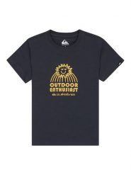 Quiksilver T-Shirt Ev Spot On EQKZT03571 Granatowy Regular Fit. Niebieskie t-shirty dla chłopców Quiksilver, bez wzorów, z bawełny, bez ramiączek. Za 79.99 zł.