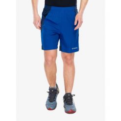 Spodenki turystyczne męskie Columbia Three Pitch Short. Niebieskie krótkie spodenki sportowe męskie Columbia, m, bez wzorów, trekkingowe. Za 125.99 zł.