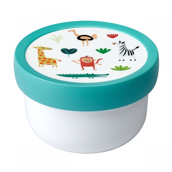 Fruit box pudełko na owoce campus 300 ml animal friends 107430065373. Torby i plecaki dziecięce Mepal, z materiału. W wyprzedaży za 39.90 zł.