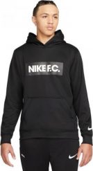 Nike Bluza Nike F.C DC9075 010 DC9075 010 czarny XXL. Czarne bluzy męskie Nike, m, bez wzorów, bez kaptura. Za 130.95 zł.