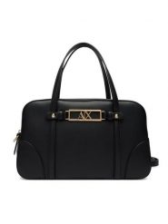 Armani Exchange Torebka XW002610 AF15632 UC010 Czarny. Czarne torebki do ręki damskie Armani Exchange, bez wzorów, ze skóry, bez dodatków. Za 629.99 zł.