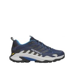 Buty trailowe Merrell Nova 4 Niebieskie. Niebieskie trekkingi męskie Merrell, do biegania. Za 582.40 zł.