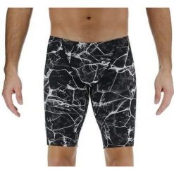 Spodenki treningowe do kolan TYR Synapse 140 - jammery. Czarne kąpielówki męskie TYR, m, bez wzorów, do pływania. Za 219.00 zł.