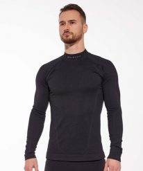 Bluza męska motocyklowa Brubeck COOLER. Czarne bluzy męskie Brubeck, na lato, m, bez wzorów, z dzianiny, bez kaptura. Za 224.99 zł.