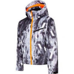 Kurtka narciarska dla dużych dzieci (chłopców) JKUMN403 - multicolor allover. Kurtki i płaszcze dla chłopców marki 4F JUNIOR. W wyprzedaży za 249.99 zł.