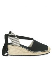 Gant Espadryle Luliza Espandrille 28568593 Czarny. Czarne sandały damskie GANT, bez wzorów, z materiału, bez obcasa, bez zapięcia. Za 219.99 zł.