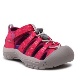 Sandały Keen. Czerwone sandały dziewczęce Keen, bez zapięcia. Za 179.99 zł.