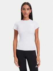 Adidas Koszulka techniczna Primelift Essentials Workout Contour T-Shirt KQ8386 Fioletowy jasny Slim Fit. Fioletowe koszulki sportowe damskie Adidas, s, bez wzorów, z syntetyku, bez kołnierzyka, bez ramiączek, na fitness i siłownię. Za 129.99 zł.