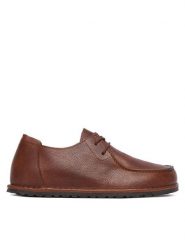 Birkenstock Półbuty Utti Lace Low 1029679 Brązowy. Brązowe półbuty na co dzień męskie Birkenstock, ze skóry, bez zapięcia. Za 719.99 zł.