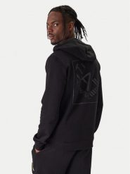 EA7 Emporio Armani Bluza 7M001490 AF17787 UC001 Czarny Regular Fit. Czarne bluzy męskie EA7 Emporio Armani, m, bez wzorów, z bawełny, bez kaptura. Za 589.99 zł.