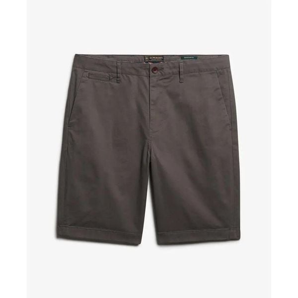 Szorty chino Superdry Premium Regular. Szare spodnie materiałowe męskie Superdry., bez wzorów, eleganckie. Za 276.45 zł.