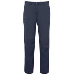 Spodnie trekkingowe damskie Vaude Wo Farley IV. Niebieskie spodnie materiałowe damskie Vaude, bez wzorów, z poliamidu, trekkingowe. W wyprzedaży za 229.00 zł.