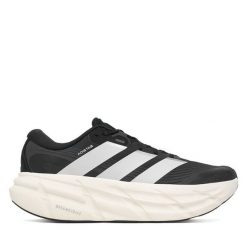Buty do biegania adidas. Czarne buty sportowe męskie Adidas, bez zapięcia, do biegania. Za 599.99 zł.
