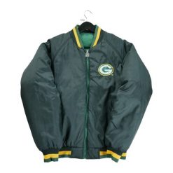 Second life - Kurtka Chalk Line Green Bay Packers NFL - Jak nowy. Zielone kurtki męskie NFL, m, bez wzorów. Za 439.88 zł.