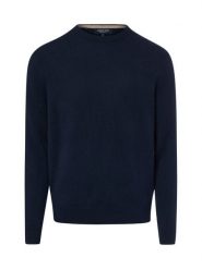Andrew James sweter z czystego kaszmiru Mężczyźni Kaszmir (100%) niebieski, S. Niebieskie swetry przez głowę męskie Andrew James, m, bez wzorów, z kaszmiru, bez kołnierzyka. Za 749.95 zł.