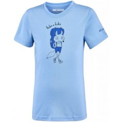 Columbia Chłopięca Koszulka Mini Ridge Tee 110 Jasnoniebieska. T-shirty dla chłopców marki Columbia. Za 85.00 zł.