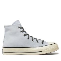 Trampki Converse. Szare trampki męskie Converse, bez wzorów, bez zapięcia. Za 449.99 zł.