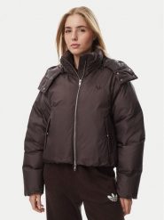 Adidas Kurtka zimowa Essentials KR9566 Brązowy ciemny Loose Fit. Brązowe kurtki damskie Adidas, na zimę, l, bez wzorów, z syntetyku, bez kaptura. Za 949.99 zł.