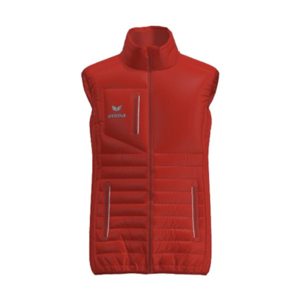 Kurtka bez rękawów Erima. Czerwone kurtki sportowe męskie Erima, s, bez wzorów, z materiału, do biegania. Za 249.00 zł.