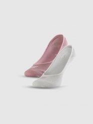 4F Skarpetki stopki (2-pack) damskie - multikolor 39-42. Skarpety damskie 4f, bez wzorów. Za 39.99 zł.