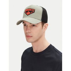 Czapka z daszkiem Dynafit. Zielone czapki i kapelusze męskie Dynafit, bez wzorów. Za 139.99 zł.