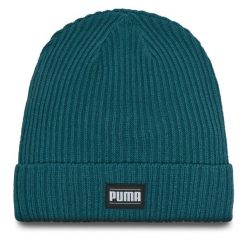 Czapka Puma. Zielone czapki i kapelusze męskie Puma, na zimę, bez wzorów. Za 69.99 zł.