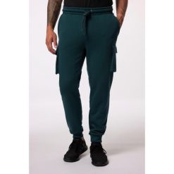 Męskie Bojówki dresowe fitness elastyczny pas do roz. 7 XL. Niebieskie krótkie spodenki sportowe męskie JAY-PI, m, bez wzorów, z bawełny, na fitness i siłownię. Za 244.99 zł.