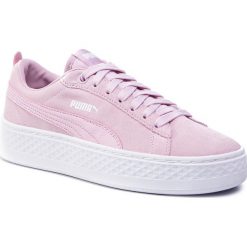 Sneakersy PUMA - Smash Platform Sd 366488 06 Winsome Orchid/Winsom Orchid. Czerwone półbuty damskie marki Puma, bez wzorów, z materiału. Za 329.00 zł.