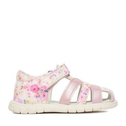 Sandały Nelli Blu. Czerwone sandały dziewczęce Nelli Blu, bez zapięcia. Za 89.99 zł.