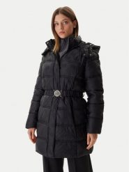 Guess Płaszcz zimowy W5BL44 W2912 Czarny Regular Fit. Czarne płaszcze damskie Guess, na zimę, s, z aplikacjami, z syntetyku, bez kaptura. Za 749.99 zł.