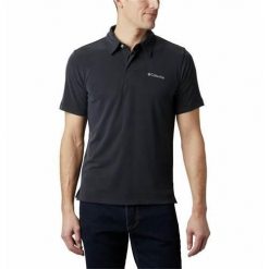 Koszulka sportowa męska Columbia Sun Ridge. Niebieskie koszulki polo męskie Columbia, l, bez wzorów, bez kołnierzyka, bez ramiączek. Za 379.99 zł.