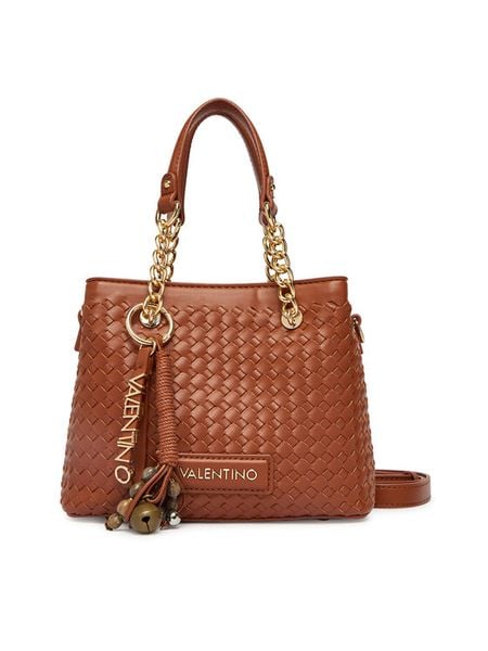 Valentino Torebka Gea VBS9UC06 Brązowy. Brązowe torebki do ręki damskie Valentino, bez wzorów, ze skóry, bez dodatków. Za 523.99 zł.