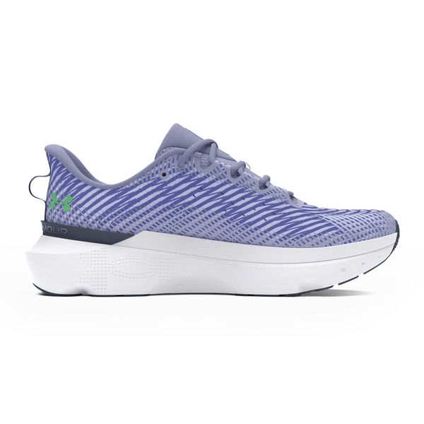 Buty do biegania damskie Under Armour Infinite Pro. Fioletowe obuwie sportowe damskie Under Armour, bez wzorów, do biegania. Za 459.99 zł.