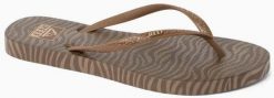 Reef W'S Reef Seaside Prints, choco zebra, 36 (us 6). Sandały damskie Reef, bez wzorów, bez obcasa, bez zapięcia. Za 93.39 zł.