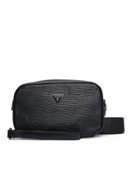 Guess Saszetka HMMIPW P6350 Czarny. Czarne saszetki męskie Guess, ze skóry. Za 324.99 zł.