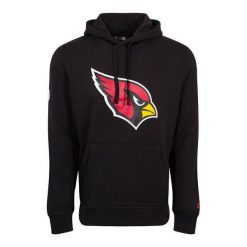 Bluza z kapturem Cardinals NFL. Czarne bluzy męskie New Era, m, bez wzorów, z kapturem. Za 294.50 zł.