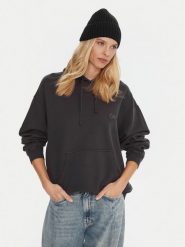 Quiksilver Bluza Esential Hoodie EQWFT03191 Szary Regular Fit. Szare bluzy damskie Quiksilver, xl, bez wzorów, z bawełny, bez kaptura. Za 319.99 zł.