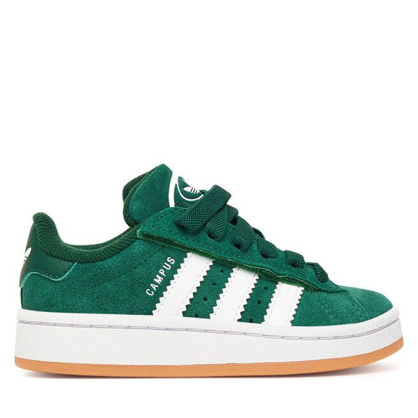 Sneakersy adidas. Zielone trampki i tenisówki chłopięce Adidas, bez wzorów, bez zapięcia. Za 219.99 zł.
